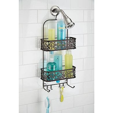 iDesign Bronze Finish Vine Shower Caddy