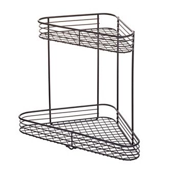 iDesign Vienna 2 tier Corner Shelf