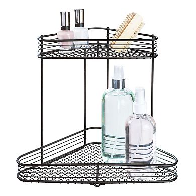 iDesign Vienna 2-Tier Corner Shelf