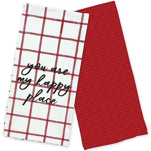 Red Dish Towel Set – The Paper Place, Scottsdale