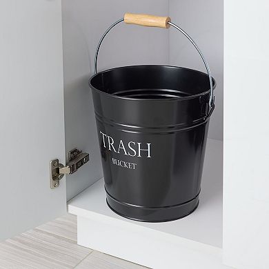 iDesign York Pail Bathroom Trash Can