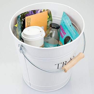 iDesign York Pail Bathroom Trash Can