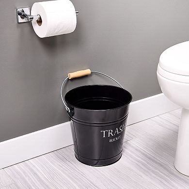 iDesign York Pail Bathroom Trash Can