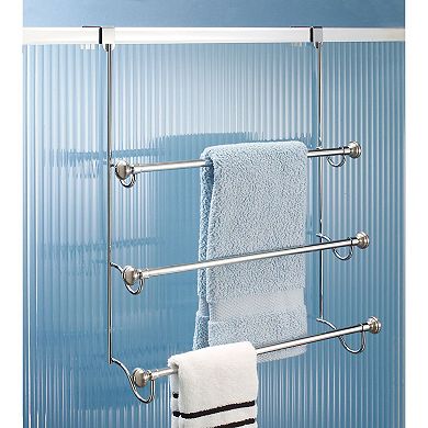 iDesign York Over the Door Towel Rack