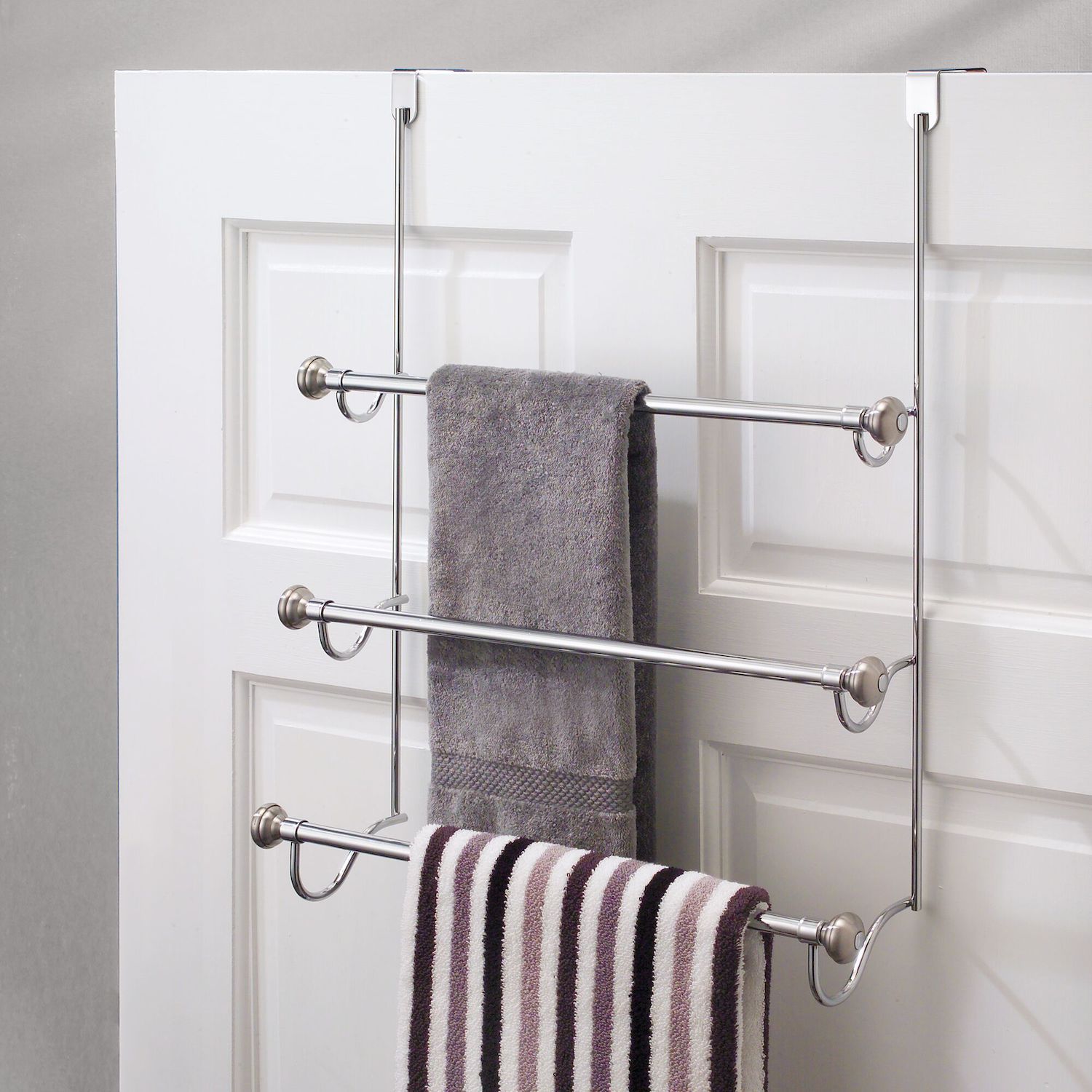 IDesign York Over The Door Towel Rack