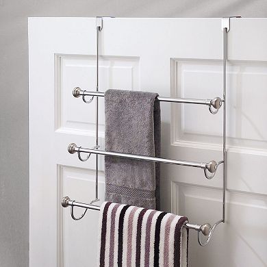 iDesign York Over the Door Towel Rack