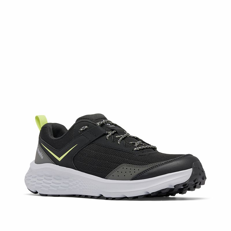 Columbia Vertisol Men's Trail Shoes, Size: 8, Black Napa Green