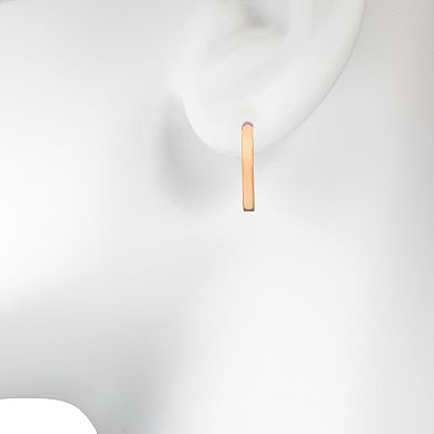 LC Lauren Conrad 9 Pair Hoop Earring Set
