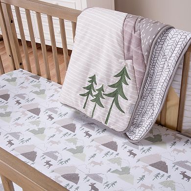 Trend Lab 3-Piece Mountain Baby Crib Bedding Nursery Set
