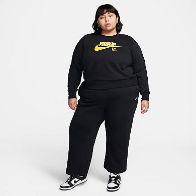 Plus Size Nike Sportswear Club Fleece Graphic Sweatshirt