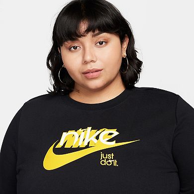 womens plus size nike sweatshirt
