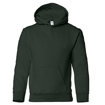 Gildan Heavy Blend Childrens Unisex Hooded Sweatshirt Top / Hoodie