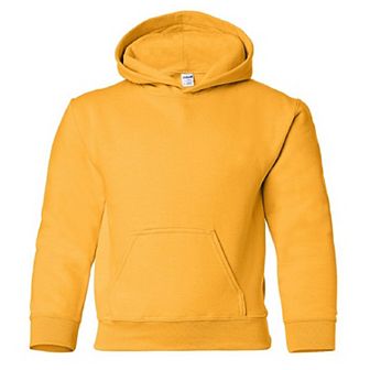 Gildan Heavy Blend Childrens Unisex Hooded Sweatshirt Top / Hoodie