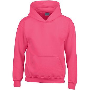 Gildan Heavy Blend Childrens Unisex Hooded Sweatshirt Top / Hoodie