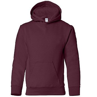 Gildan Heavy Blend Childrens Unisex Hooded Sweatshirt Top / Hoodie