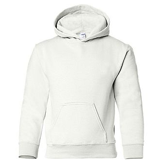 Gildan Heavy Blend Childrens Unisex Hooded Sweatshirt Top / Hoodie