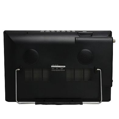 Trexonic Portable 14 Inch LED TV with HDMI, SD/MMC, USB, VGA, AV In/Out and Built-in Digital Tuner