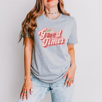 Simply Sage Market Good Times Cherries Short Sleeve Tee