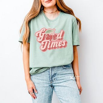 Simply Sage Market Good Times Cherries Short Sleeve Tee