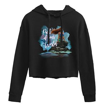 Juniors' Disney's The Little Mermaid Part Of Your World Hoodie