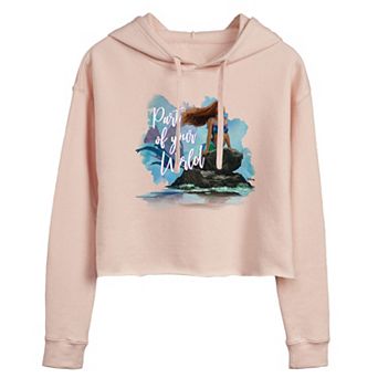 Juniors' Disney's The Little Mermaid Part Of Your World Hoodie