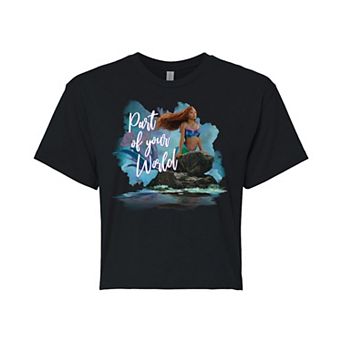 Juniors' Disney's The Little Mermaid Part Of Your World Tee
