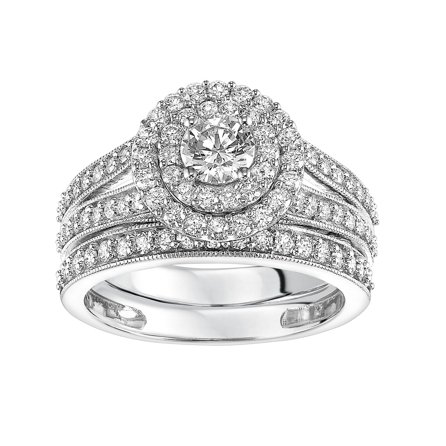 Diamond wedding bands kohl's clearance