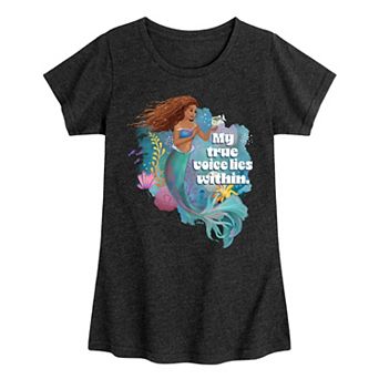 Disney's The Little Mermaid Girls True Voice Tee