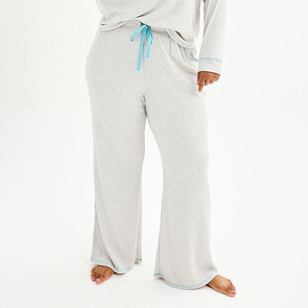 Flared discount pajama pants