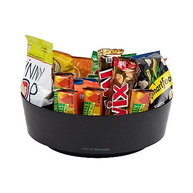 Mind Reader Anchor Collection 4-Compartment Countertop Condiment Carousel