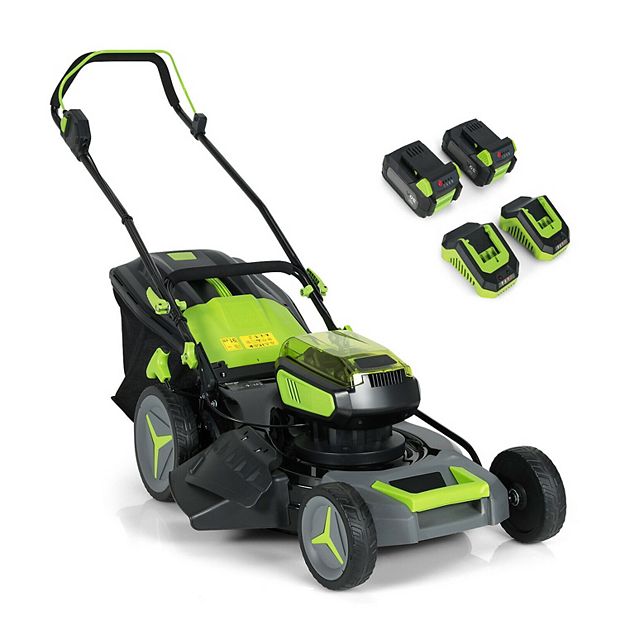 Brushless cordless lawn online mower