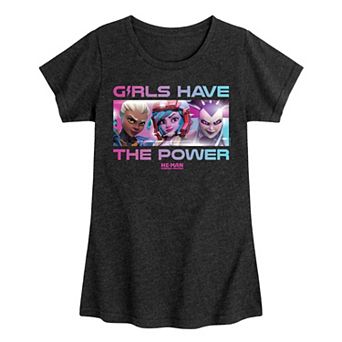 Girls 7-16 He-Man and the Masters of the Universe Girl Power Graphic Tee