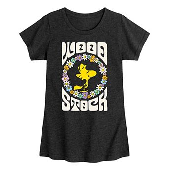 Girls 7-16 Peanuts Retro Flowers Graphic Tee