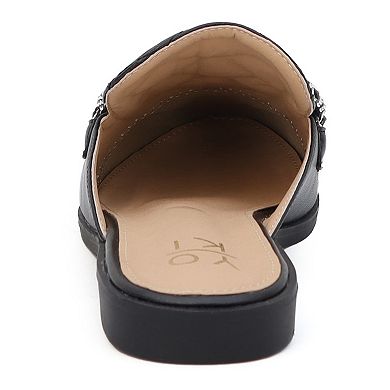 Yoki Jacey-06 Women's Quilted Mules 