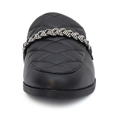 Yoki Jacey-06 Women's Quilted Mules