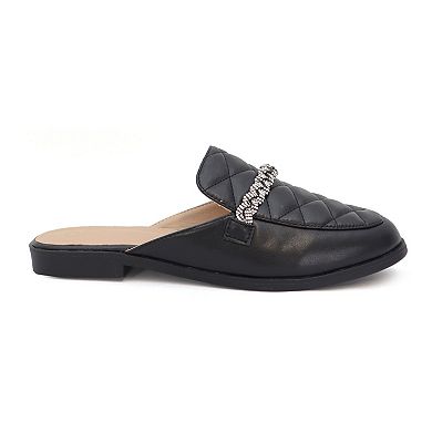 Yoki Jacey-06 Women's Quilted Mules