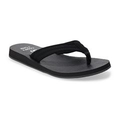 Kohls womens hot sale black sandals