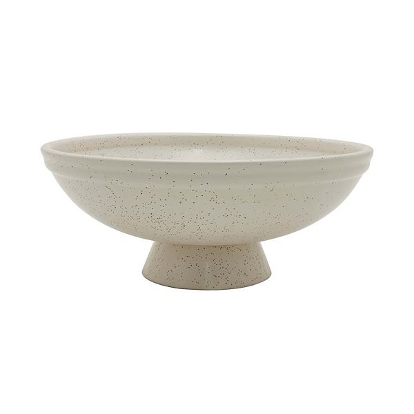 Everyday Decor Brown Speckled Decorative Bowl Table Decor
