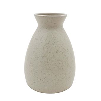Everyday Decor Brown Speckled Vase Table Decor