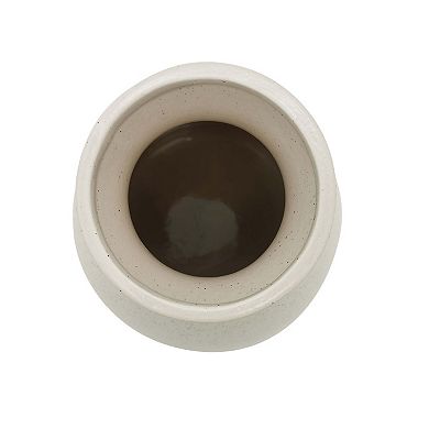 Everyday Decor Brown Speckled Vase Table Decor