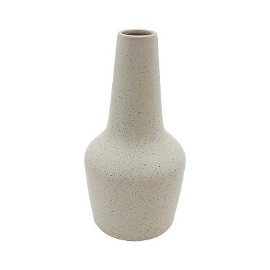 Sonoma Goods For Life® Long Neck Brown Speckled Vase Table Decor