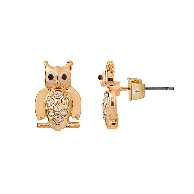 Owl earrings kohls deals