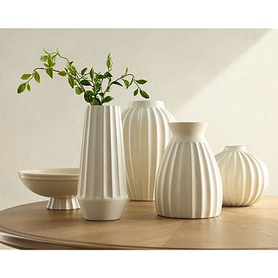 Sonoma Goods For Life® Small Round Fluted Vase Table Decor