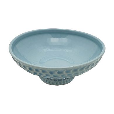 Sonoma Goods For Life® Stoneware Blue Textured Decorative Bowl Table Decor