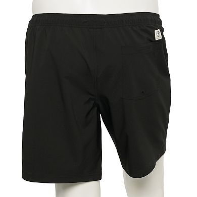 Big & Tall Trinity Coast 9-in. Solid Swim Trunks