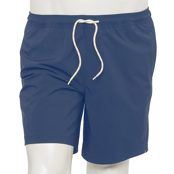 Big & Tall Trinity Coast 9-in. Solid Swim Trunks