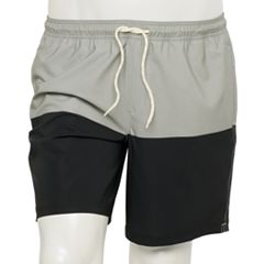 Big & Tall Lands' End Sport Swim Trunks with Hydroliner