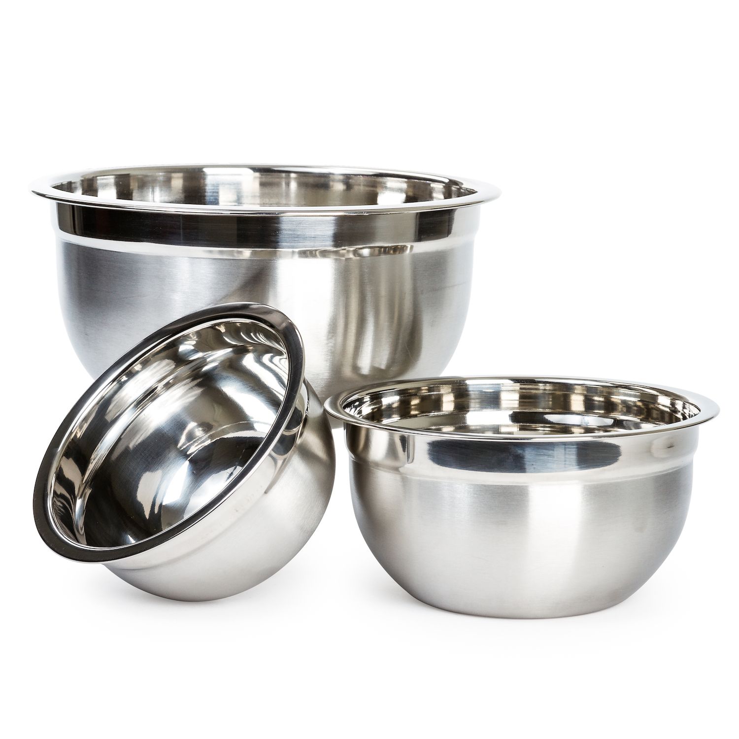 Dash Stainless Steel Mixing Bowl Set - Aqua