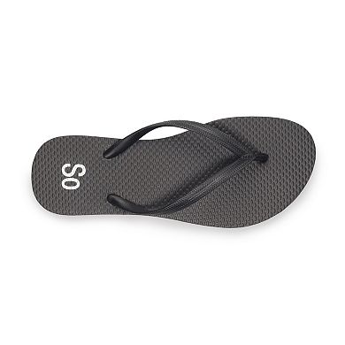 SO® Glider Women's Flip Flop Sandals