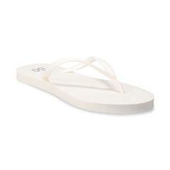 Kohls best sale white sandals